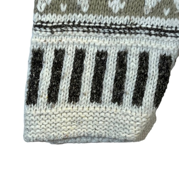 Vintage Women's Sweater L Brown Turtleneck Loose Fitting - Picture 4 of 16